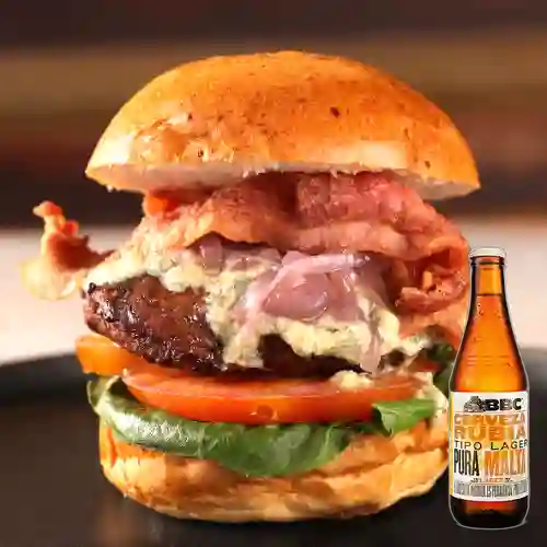 Combo Hamburguesa Sweet & Rock + BBC Lager 330 ml