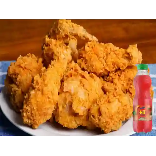 Combo Pechuga Apanada + Jugo Hit 500ml