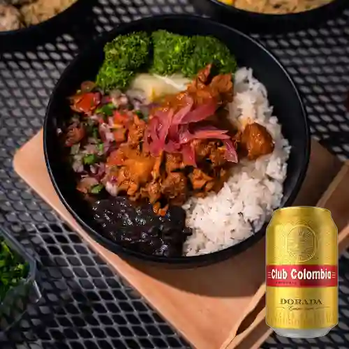 Combo Bowl Extra + Club Colombia Dorada 355 ml