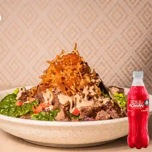 Combo Ensalada Árabe Kibbeh +Kola Román Orig 400ML