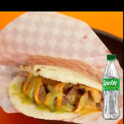 Combo Arepa Campesina + Sprite Original 400ml