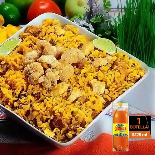 Combo Arroz Paisa Mediano + Colombiana Pet 3.125 lt