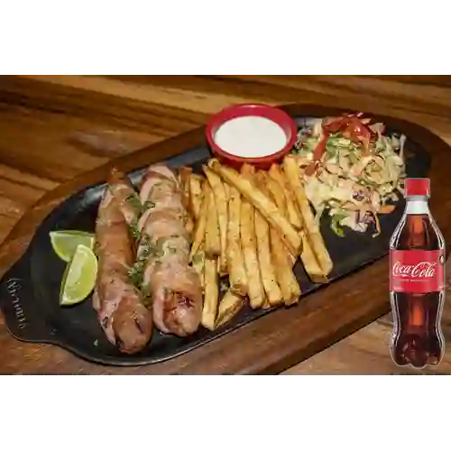 Combo Picada de Chorizo + Coca Cola Original 600ML