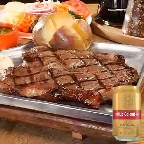 Combo Punta de Anca + Club col. Dorada Lta 330ml