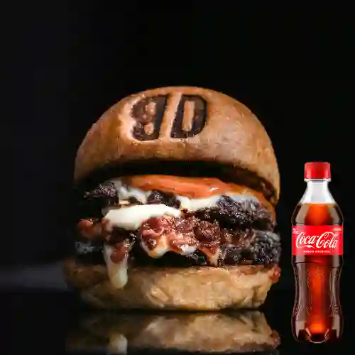 Combo Mykono - Burger Master 2023 + Coca Cola Original 400 ml