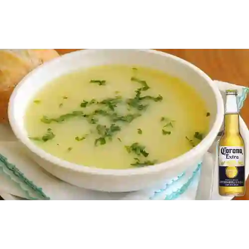 Combo Consomé Especial + Cerveza Corona Bot. 355ml
