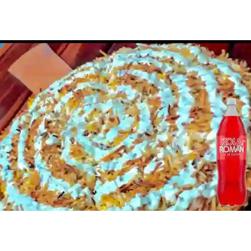 Combo Pizza Especial Extralarge + Kola Roman 1.5 Lt