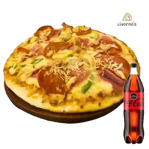 Combo Pizza Livorno's Small + Coca Cola Zero 1.5 l