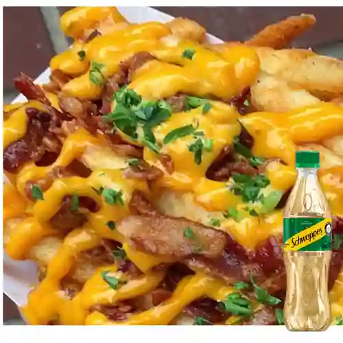 Papas Cuarzo (300Gr) + Ginger Ale Schweppes 400ml