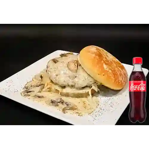 Combo Hamburguesa Bechamel +Cocacola Orig 400ml
