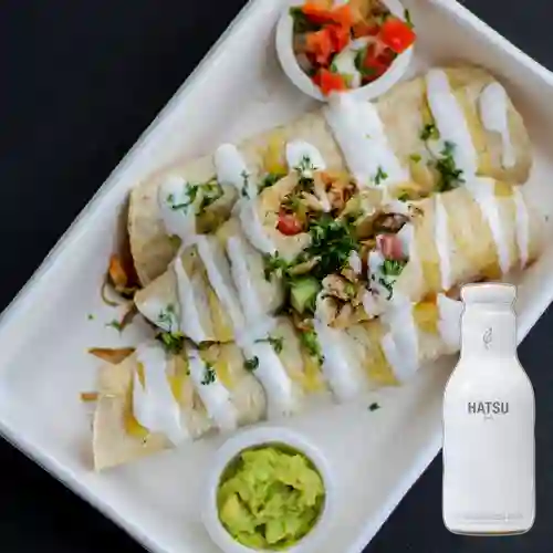 Combo Playacar Fajitas + Hatsu Blanco 400 ml