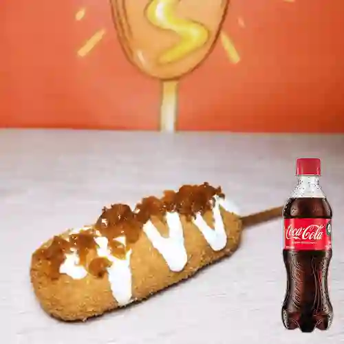 Combo Clasica + Coca Cola Original 400 ml