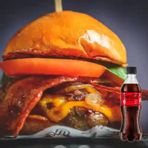 Combo La Maestra Black Angus +Cocacola S/az 400ml