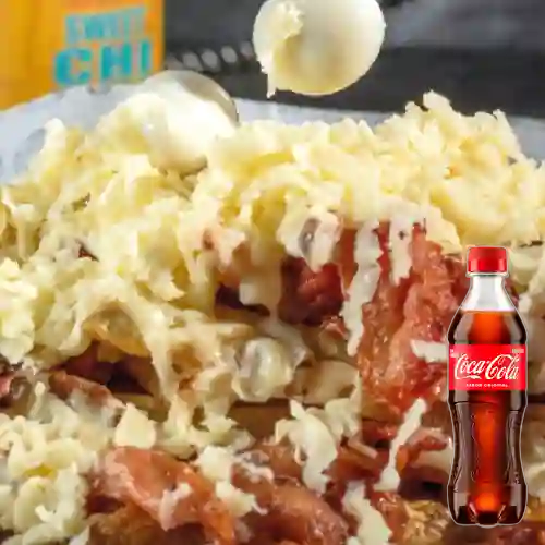 Combo Papas Rancheras + Coca Cola Original 400 ml