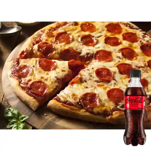 Combo Americana Personal + Coca Cola Sin Azúcar 400 ml
