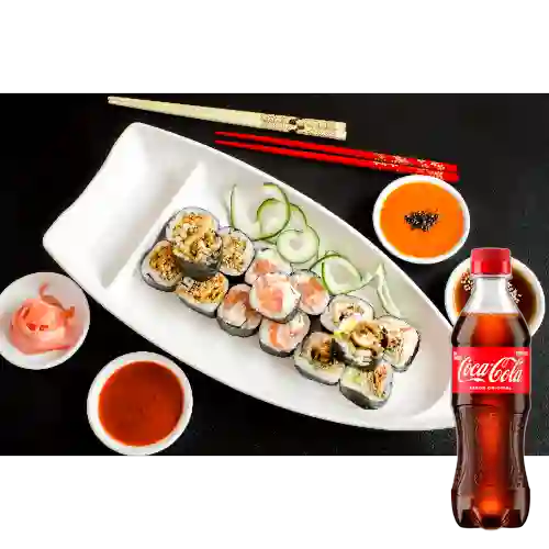 Combo Especial Medio Shimaki + Coca Cola Original 400 ml