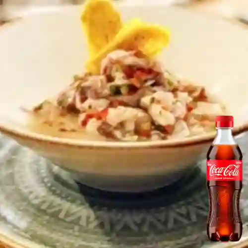 Combo Ceviche Limeño  + Coca Cola Original 400 ml