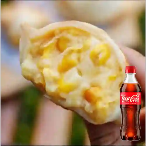 Combo Empanada Cheess + Coca Cola Original 400 ml