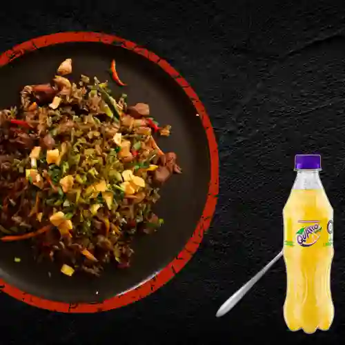 Combo Chaufa Mixto Personal + Quatro Original 400ML