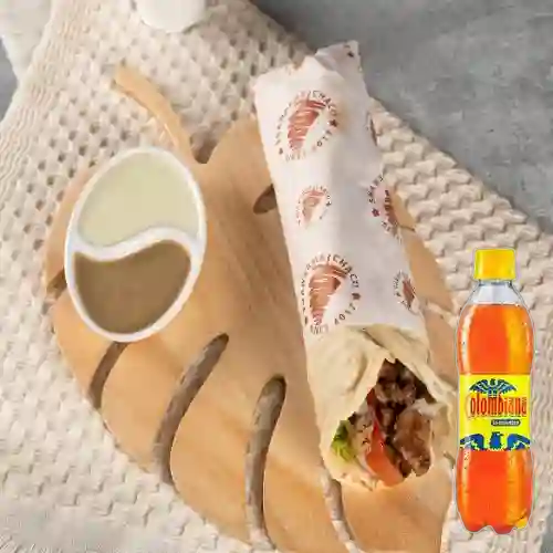Combo Shawarma de Pollo + Colombiana400 ml