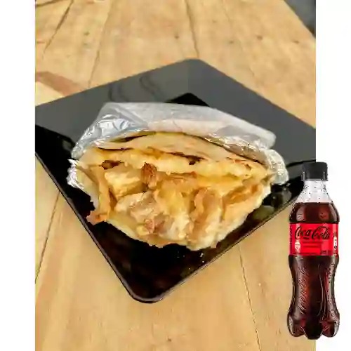 Combo Mr Arepazo Jr + Coca Cola Sin Azúcar 400 ml