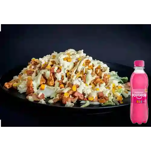 Combo Mazorcada Mixta + Postobón Manzana 250 ml