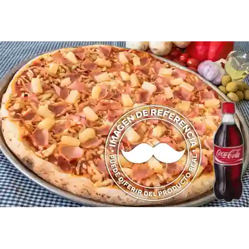 Combo Pizza Hawaiana + Coca-Cola Personal