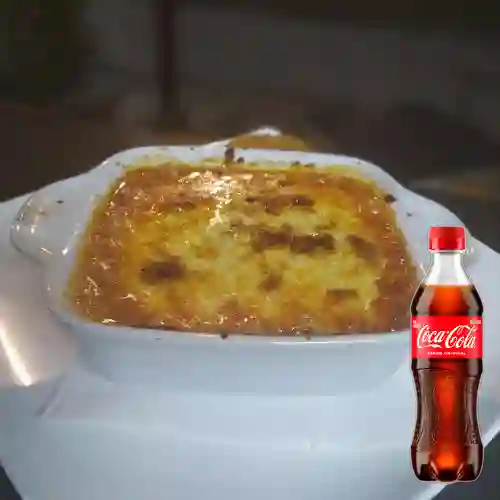 Combo Lasagna Bolognesa + Coca Cola Original 400 ml