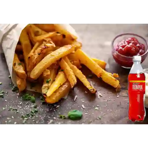 Combo Papas Severas + Kola Roman 400 ml