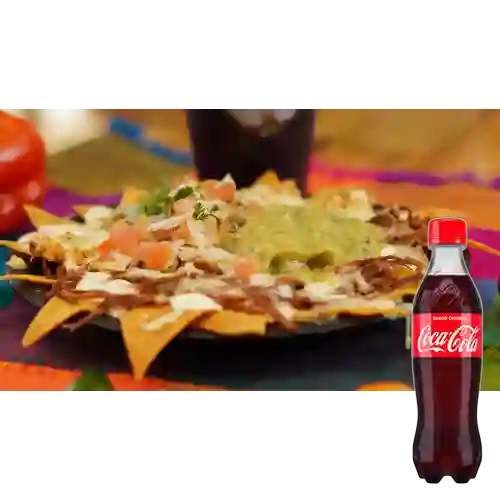 Combo Nachos Enchilangos +Cocacola Orig 400ml