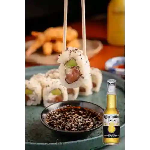 Combo Philadelphia + Cerveza Coronita Bot. 210ml