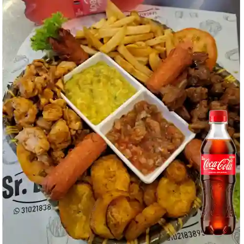 Combo Picada Campestre X1 + Coca Cola Original 400 ml