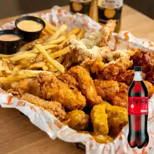 Combo Sabrositas X 24 Alitas +Cocacola S/az 1,5 Lt