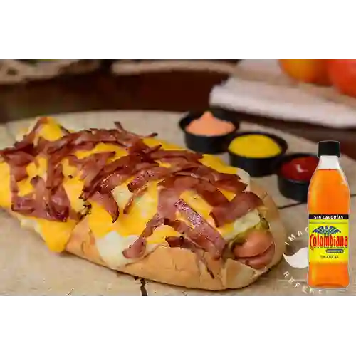 Combo Perro Caliente Americano + Colombiana 400 ml