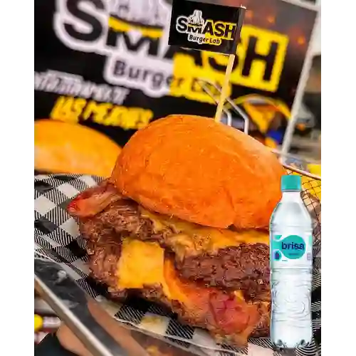 Combo Smash Lab Doble + Brisa Sin Gas 600ML