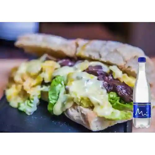 Combo Viande + Manantial Sin Gas 600ML