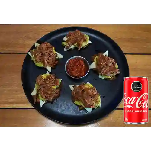 Combo Tostones + Coca Cola Original 235 ml
