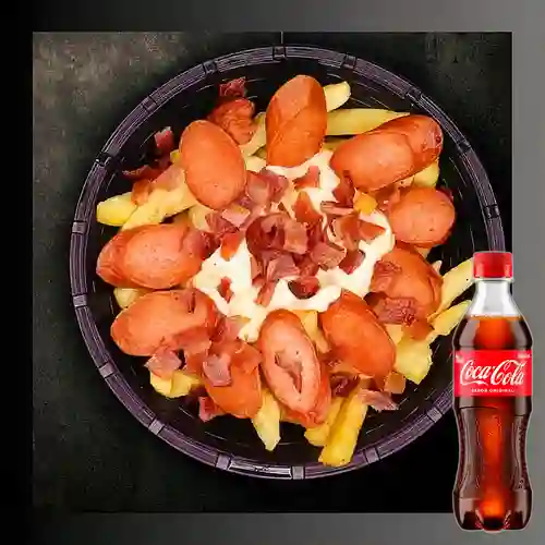 Combo Salchi Happy + Coca Cola Original 400 ml