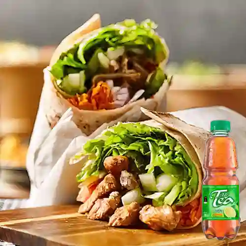 Combo Arma Tu Kebab + Mr Tea Limón 400 ml