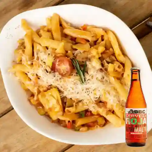 Combo Pasta Ratatouille + BBC Monserrate Roja 330 ml