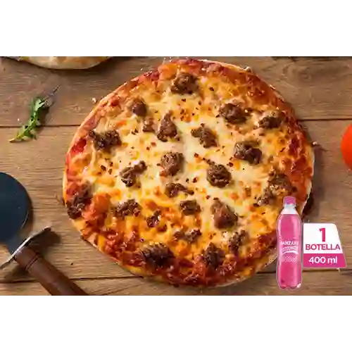 Combo Porción Carnes + Manzana Postobon 400 ml