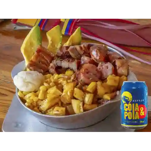 Combo Cazuela Criolla + Refajo Cola & Pola Lta 330ml