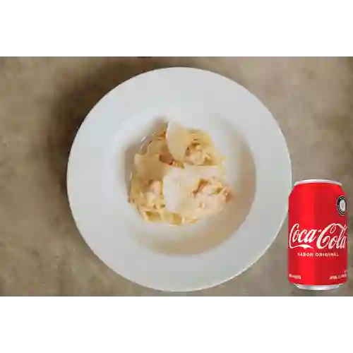 Spaghetti carbonara+coca cola-orig 330ml