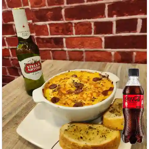 Combo Lasaña de Carne + Coca-Cola Sin Azúcar 400ml