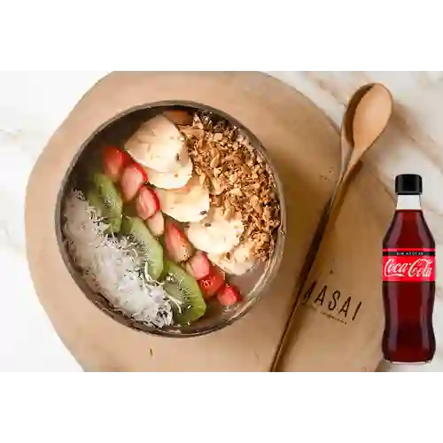 Combo Bowl Acaí de la Selva +Cocacola S/az 350ml