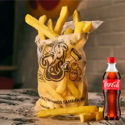 Combo Papas a la Francesa + Coca Cola Original 400 ml