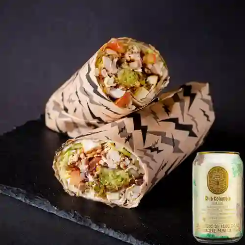Combo Döner Dürüm + Club Colombia Dorada 330ml