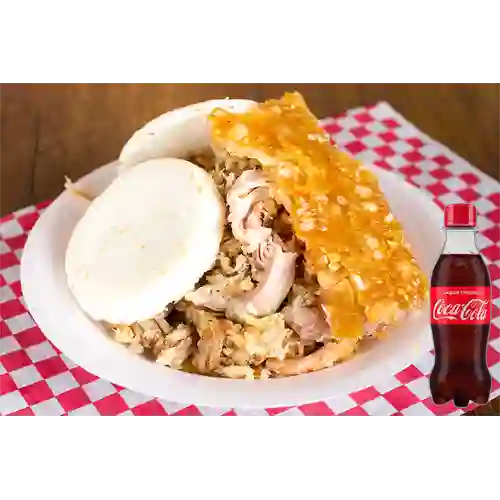 Combo Plato de Lechona 460 +cocacola Orig 250ml