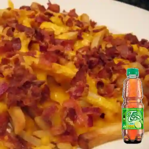 Combo Bacon Cheese Fries + Mr Tea Limón 500ml