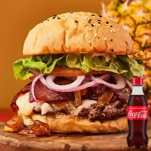 Combo Sweet Burger + Coca-Cola Sabor Original 250 ml